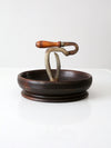 antique nut cracker bowl