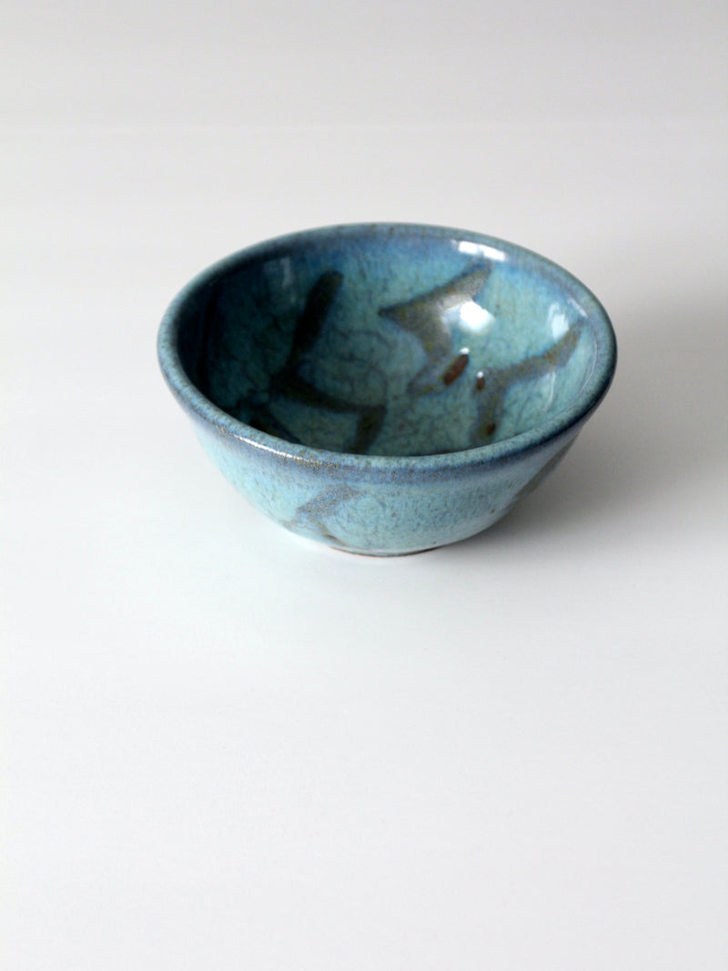 vintage studio pottery bowl