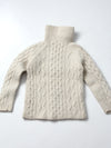 vintage 60s Penney's cable knit sweater