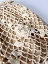 antique crotchet reticule bag