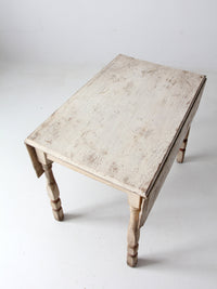 antique drop leaf table