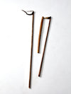 antique primitive harvest tools