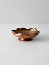 vintage Gregorian copper bowl