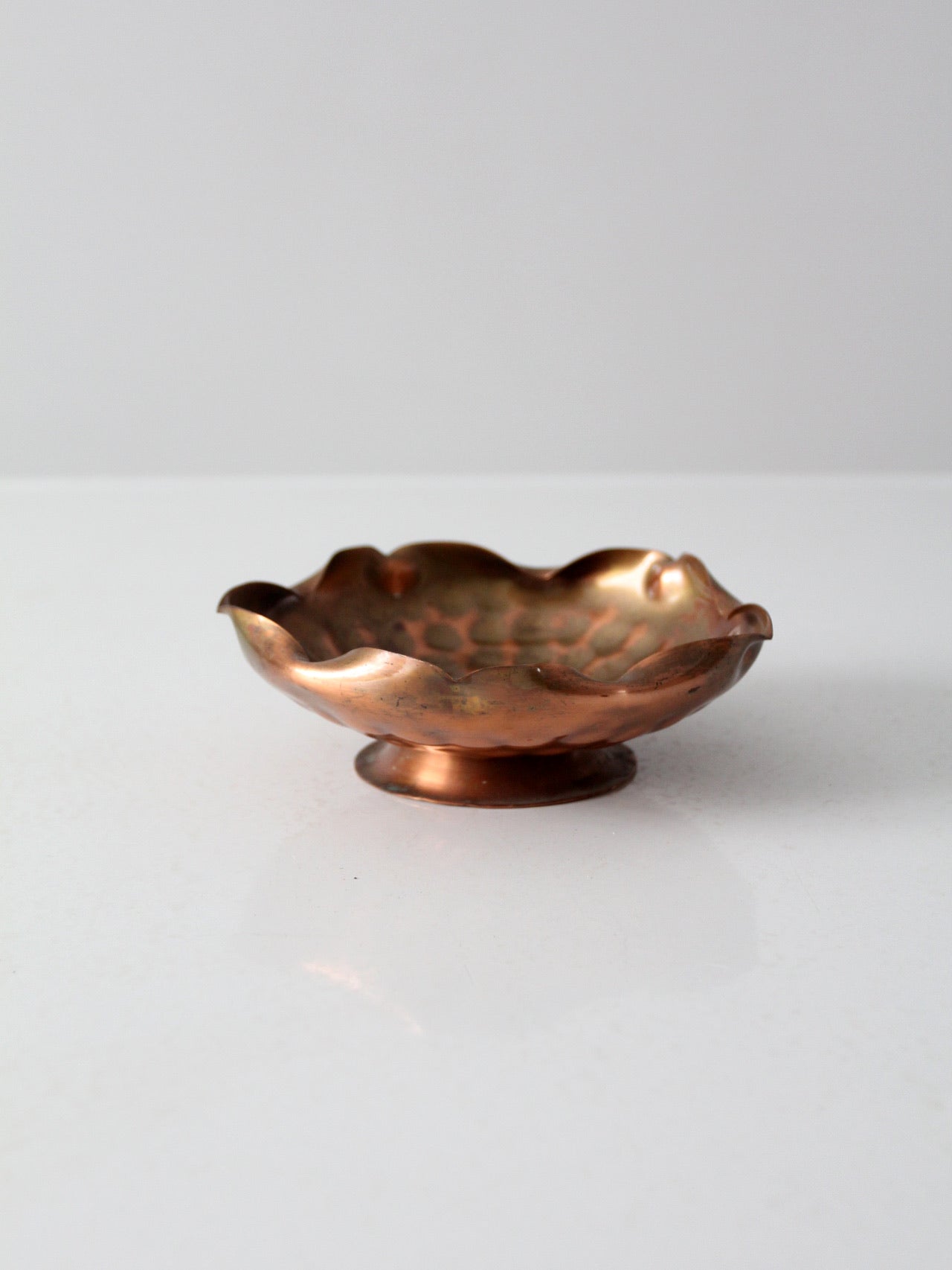 vintage Gregorian copper bowl