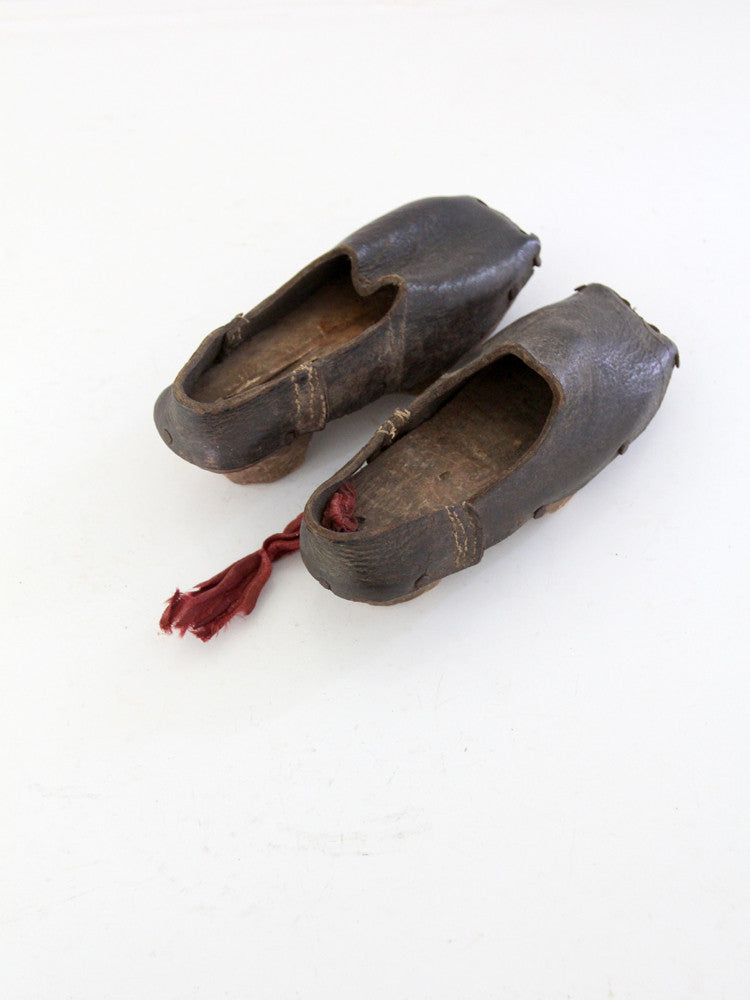 1800s antique children's shoes