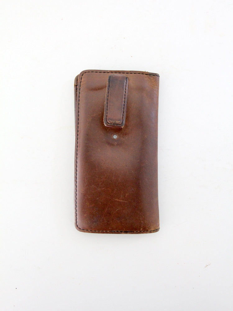 vintage Harley Davidson leather wallet