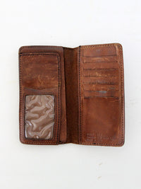 vintage Harley Davidson leather wallet