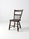 antique primitive chair