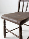 antique primitive chair