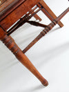 antique wooden dining chairs set/4
