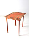 antique painted wood folding table