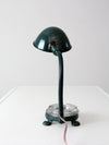 vintage gooseneck desk lamp with ashtray