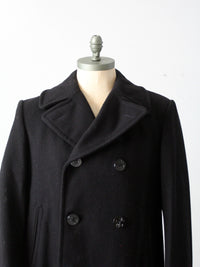 vintage US Navy peacoat