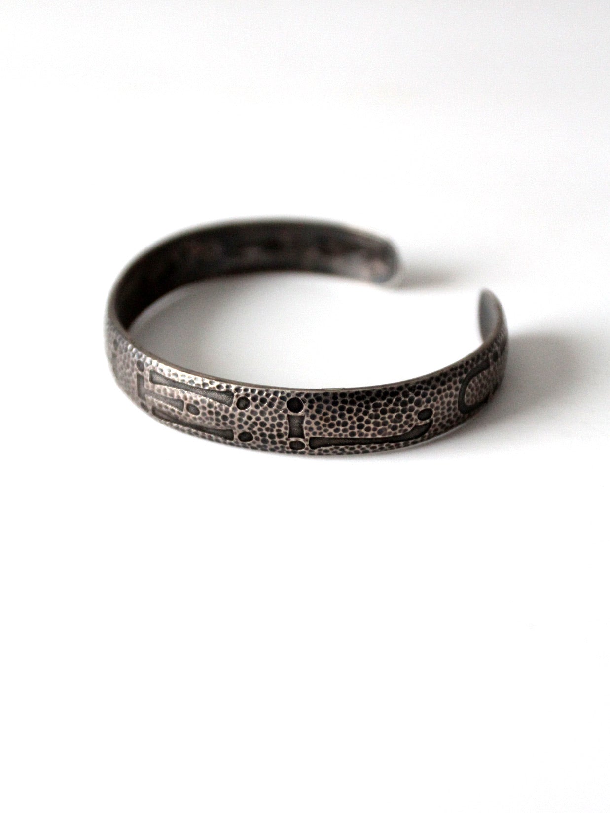 vintage sterling silver cuff
