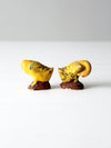 vintage bird salt and pepper shakers