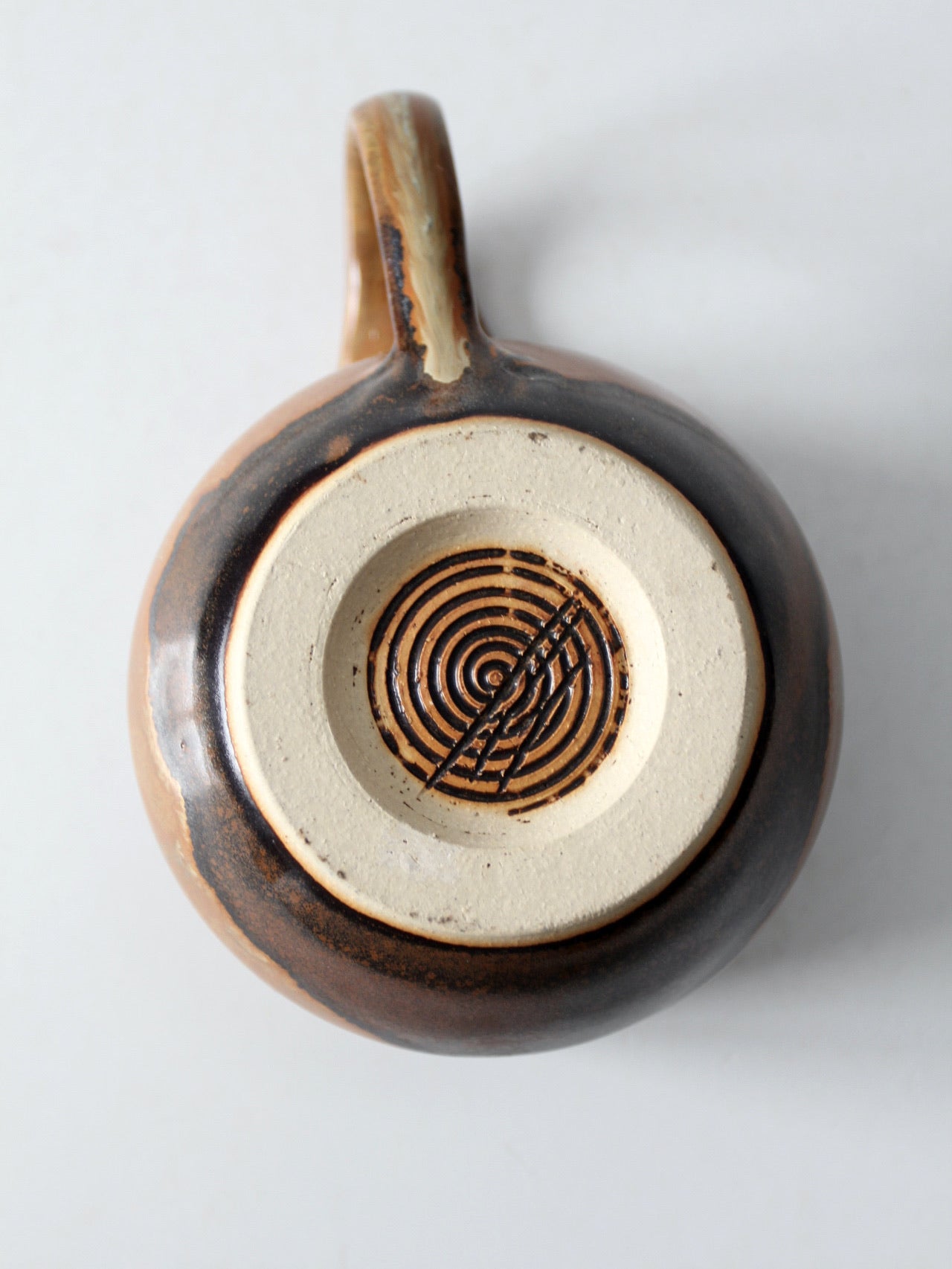 vintage handmade studio pottery mug – 86 Vintage