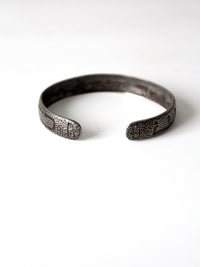 vintage sterling silver cuff