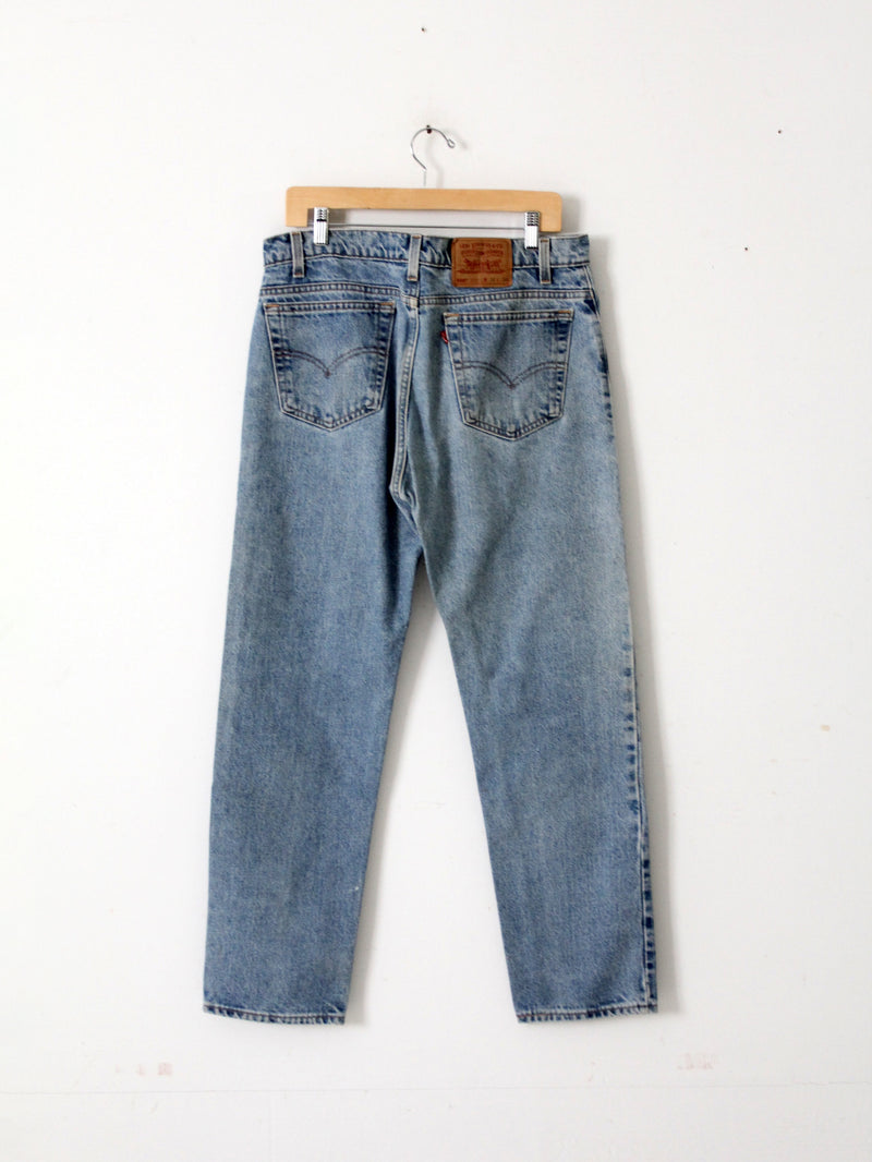 vintage Levi's 505 denim jeans, 36 x 29.5