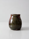 vintage studio pottery vase