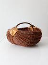 vintage harvest buttocks basket