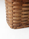 antique Hawkeye Basket insulated picnic basket