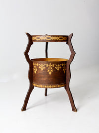 antique bandbox table