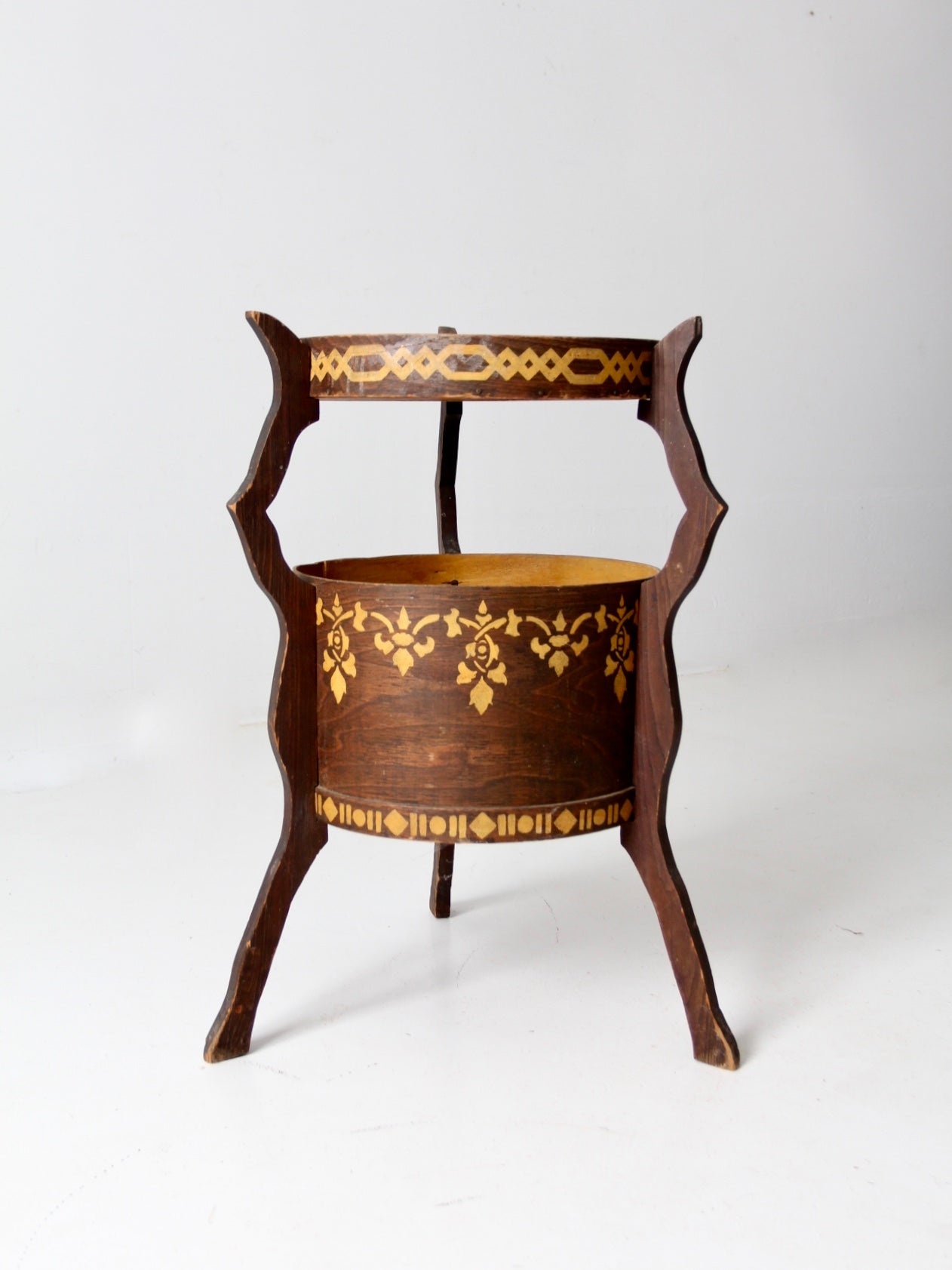 antique bandbox table