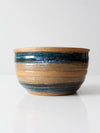 vintage studio pottery bowl