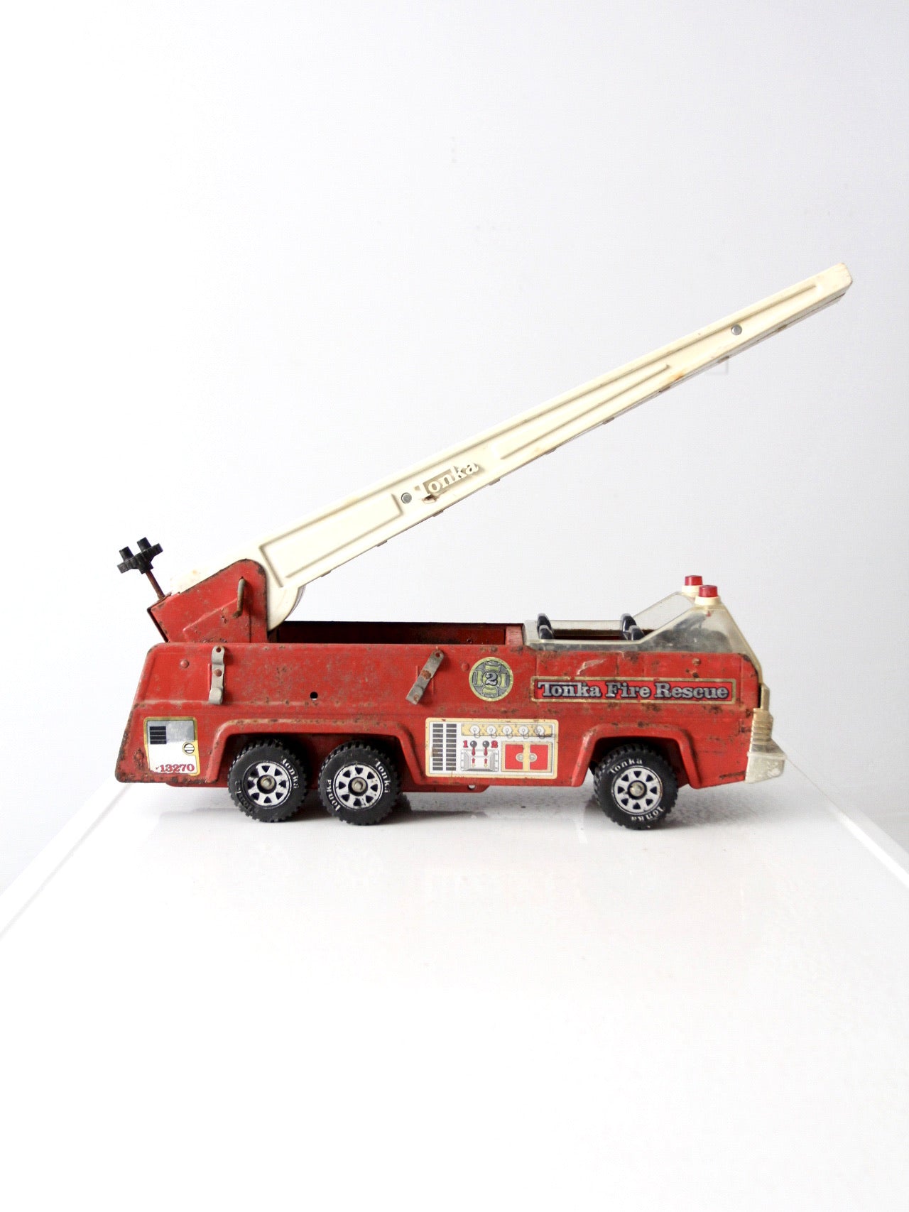 vintage Tonka toy fire truck