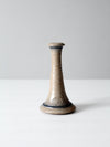 vintage studio pottery candleholder