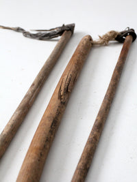 antique primitive harvest tools