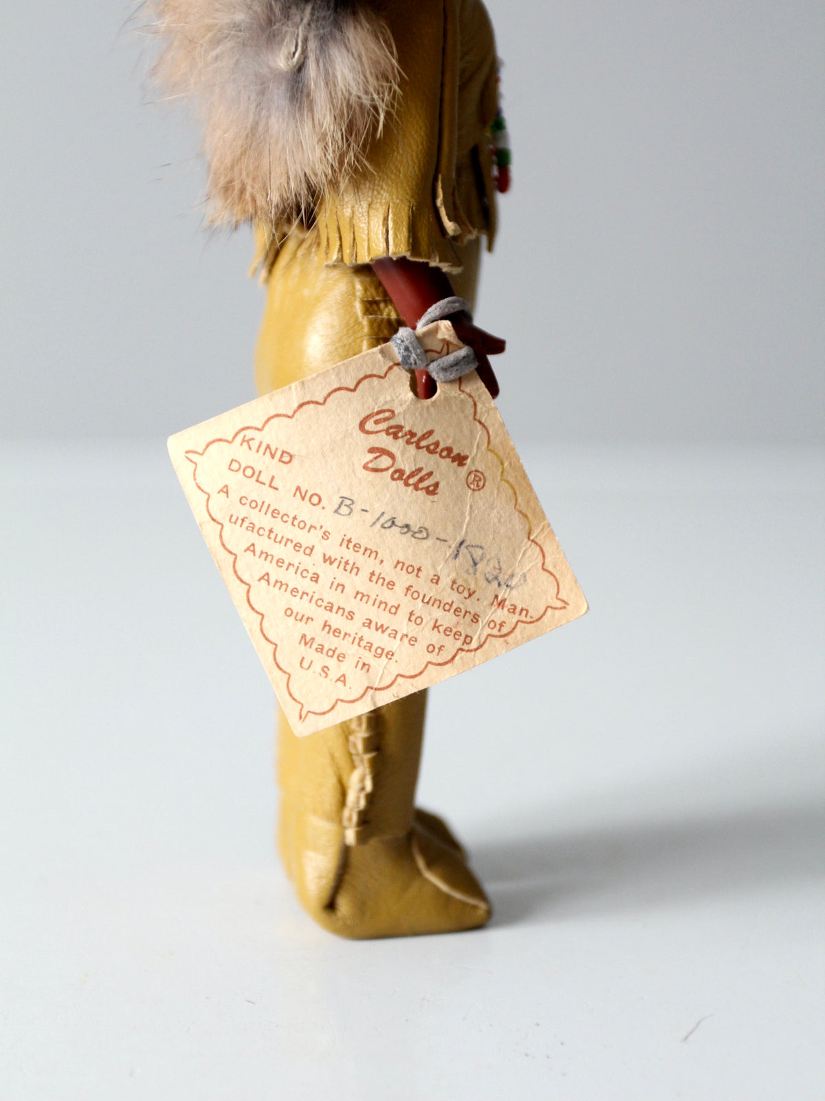 vintage Carlson Dolls Native American doll