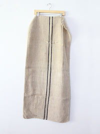 antique homespun grain sack 
