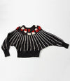 1970s mariea kim butterfly sleeve sweater