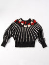 1970s mariea kim butterfly sleeve sweater