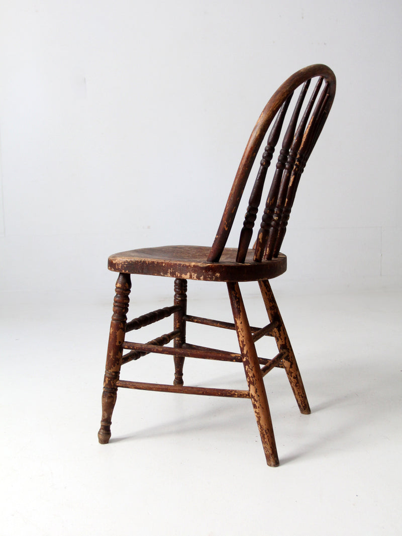 antique farmhouse windsor chair