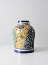 vintage Talavera style vase