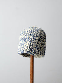 vintage hand knit cap