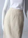 vintage 60s Brentwood boucle skirt