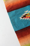 vintage Mexican serape style table runner