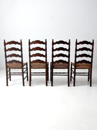 Tell City Chair rush seat dining chairs set of 8