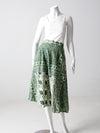 vintage boho wrap skirt