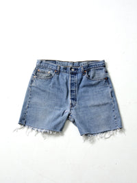 vintage Levis 501 cutoff shorts, W 35