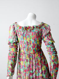 vintage 70s Young Edwardian dress