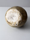 vintage free form studio pottery vase