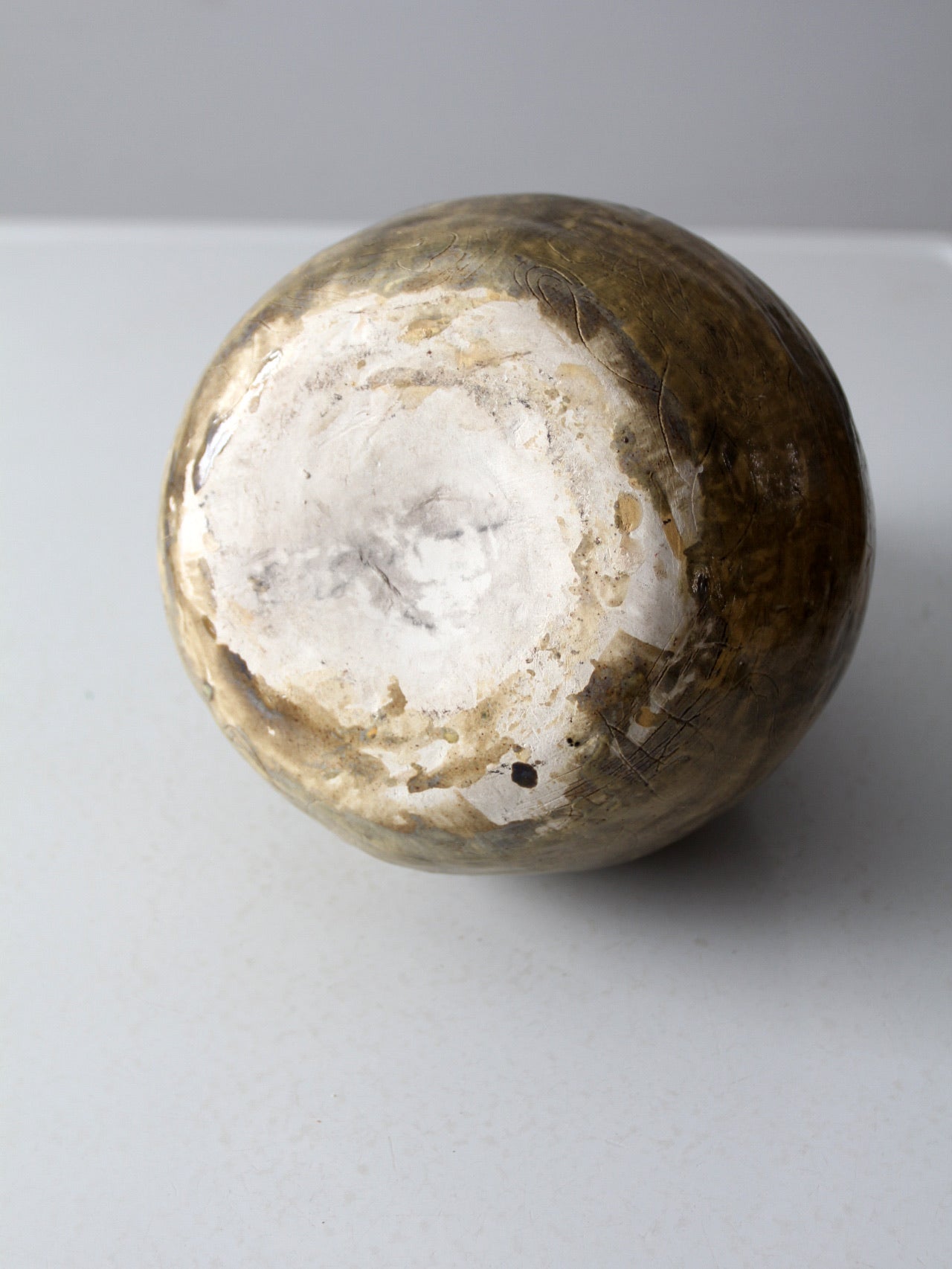 vintage free form studio pottery vase