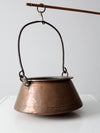 antique copper kettle