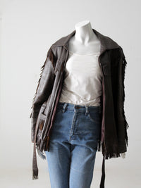 vintage 60s leather jacket