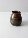 vintage studio pottery vase