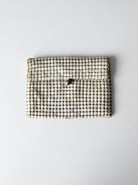 vintage metal mesh coin purse